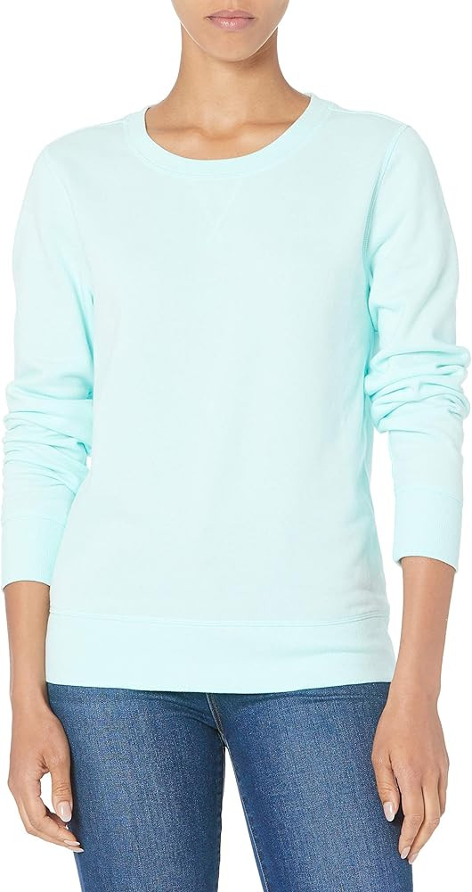 Amazon Essentials Women's Fleece Crewneck Long Sleeve Pullover Sweatshirt (Available in Plus Size... | Amazon (US)