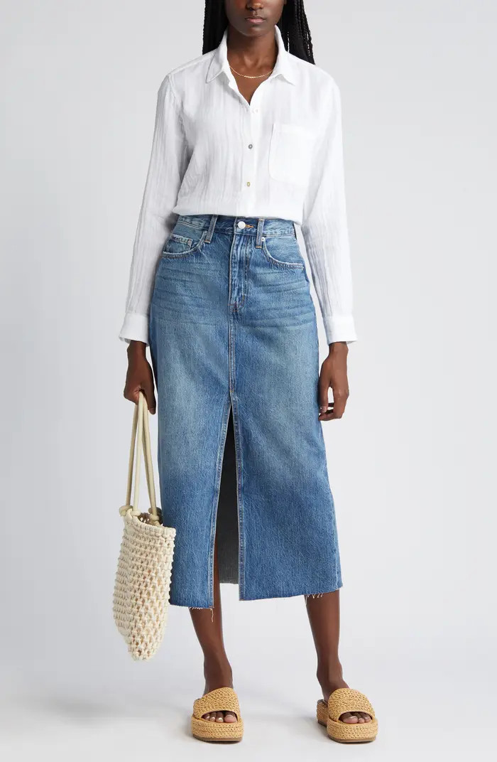 Rails Ellis Cotton Gauze Button-Up Shirt | Nordstrom | Nordstrom