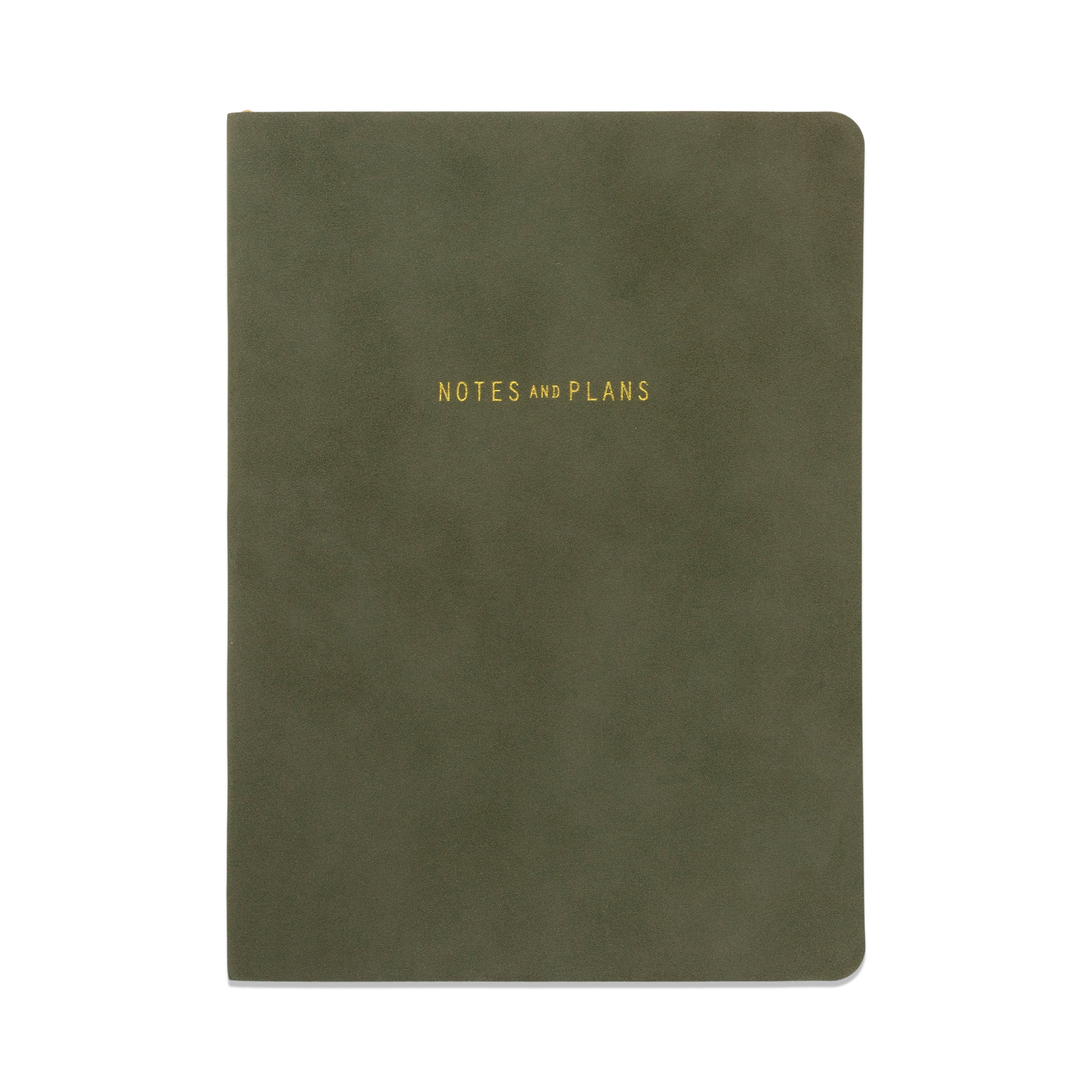 Pen + Gear Flex Suede Journal, Olive, 5.75" x 8" x 0.5", 192 Lined Pages, 96 Sheets - Walmart.com | Walmart (US)