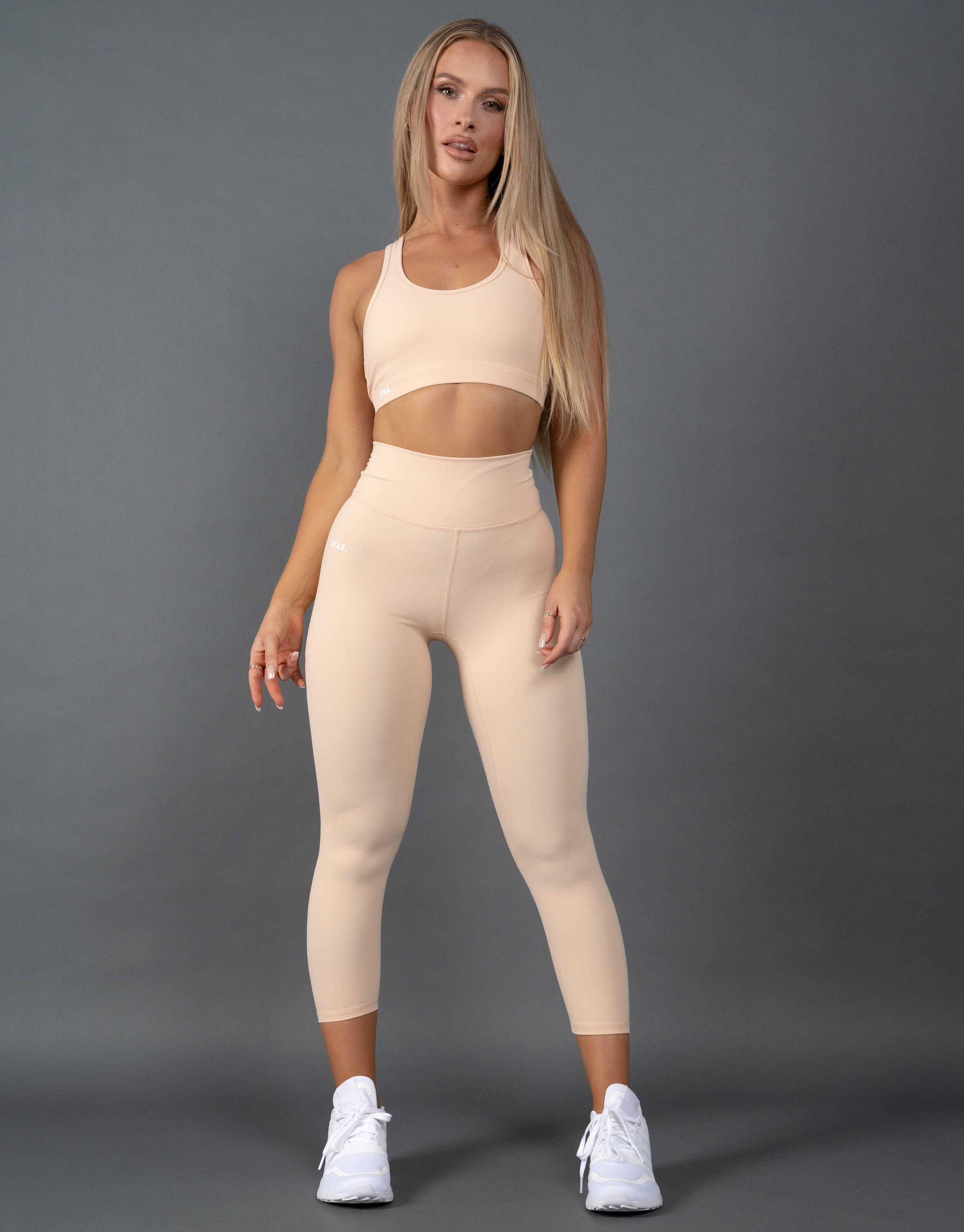 STAX. BB Tights 7/8 Ecru - Peach | STAX.