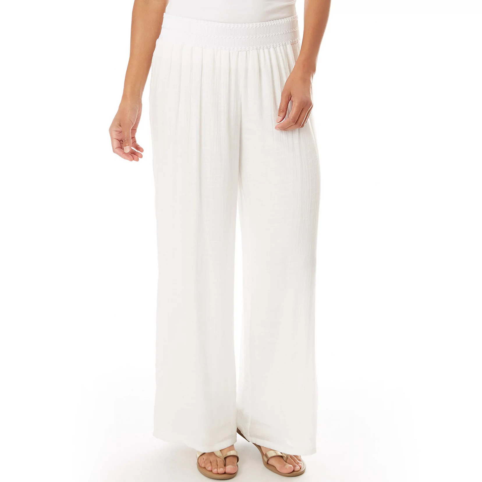 Petite Apt. 9® Pull-On Crepe Palazzo Pants | Kohl's
