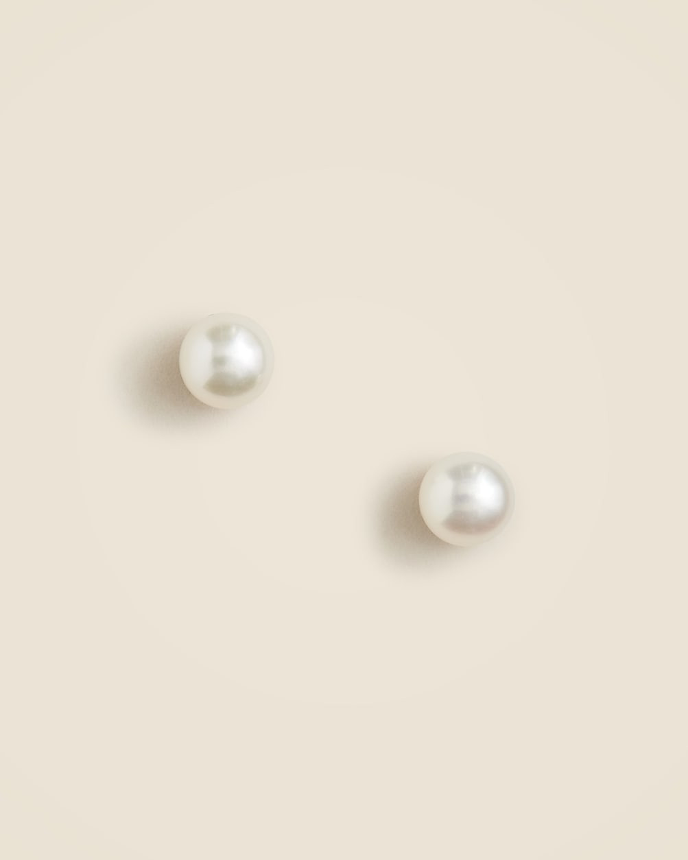 Freshwater pearl stud earrings | J. Crew US