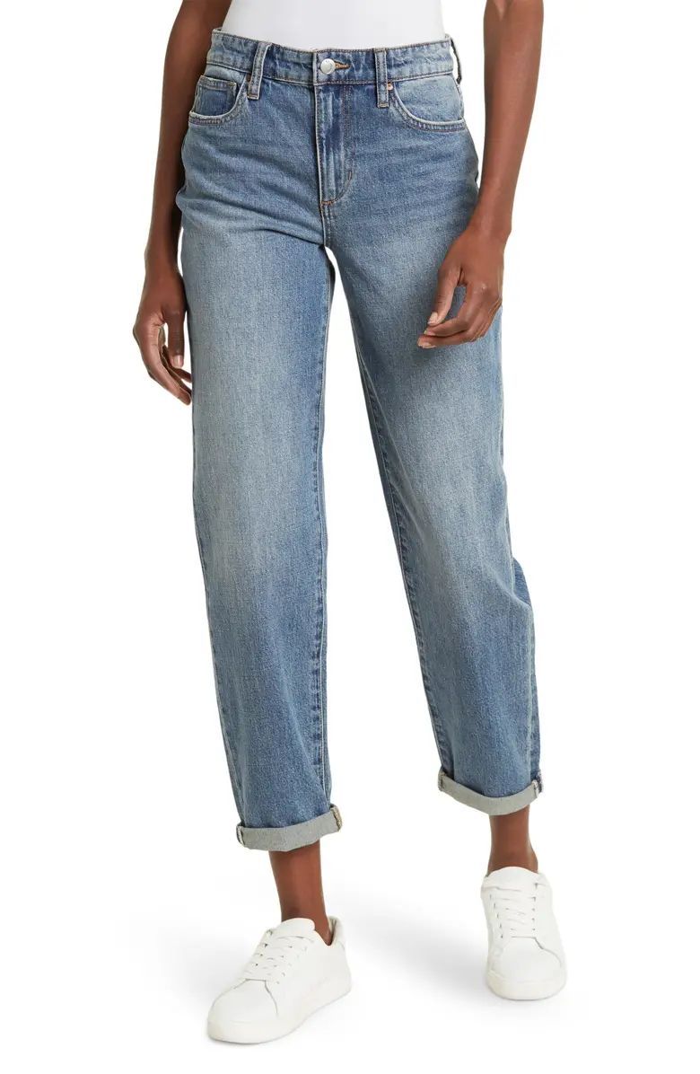 Niki Rolled Hem Boyfriend Jeans | Nordstrom Rack