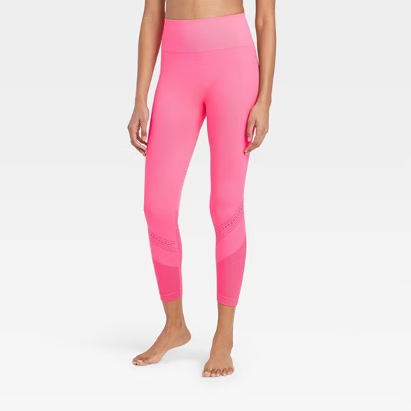 Women's High-Rise Seamless 7/8 Leggings - JoyLab™ | Target