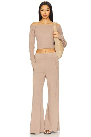 x FP Movement Go To Long Sleeve Set in Fossil | Revolve Clothing (Global)