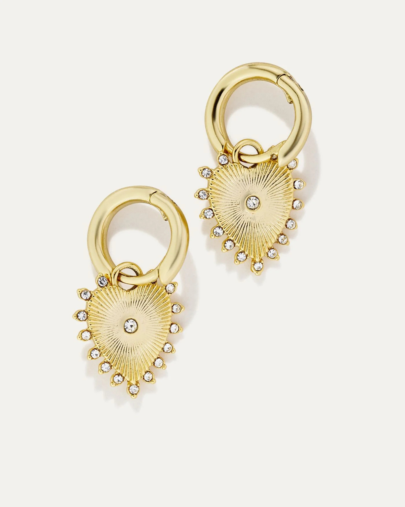 Stevie Heart Huggie Earrings | Stella & Dot