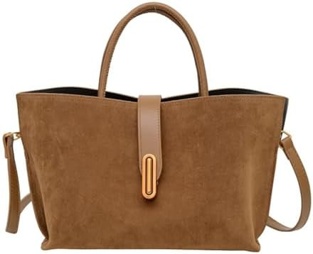 Bucket Bags for Women - Leather Crossbody Bucket Purse Small Handbag Trendy Vintage Shoulder Bag ... | Amazon (US)