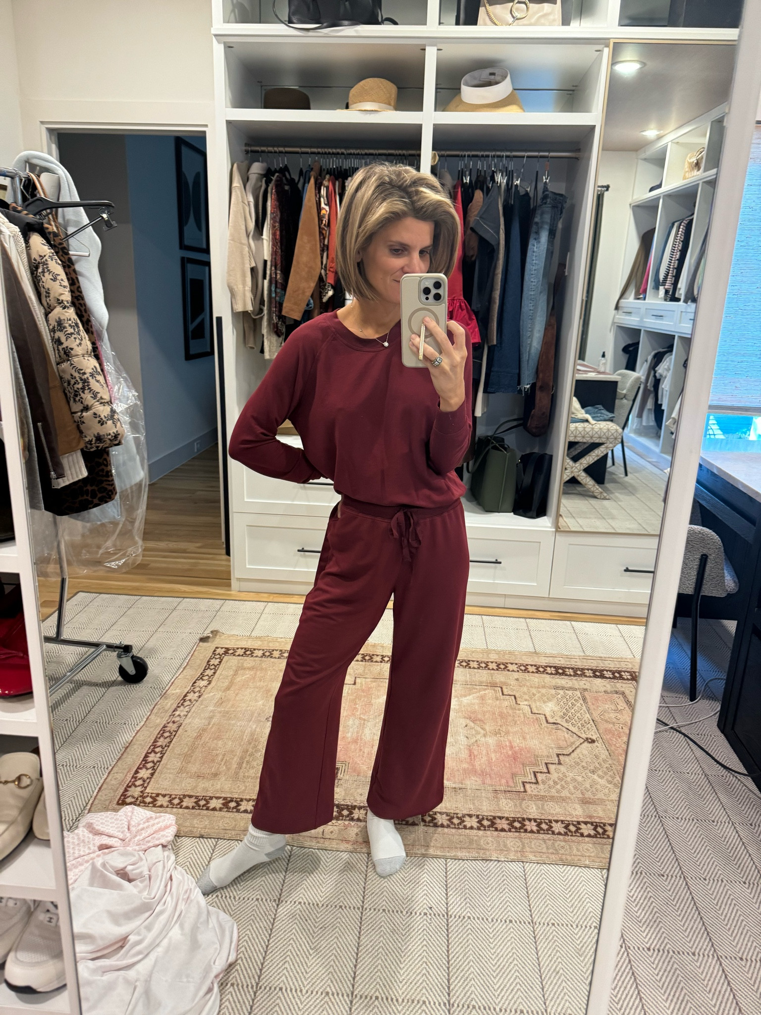 25% off lake pajamas! Wearing S 