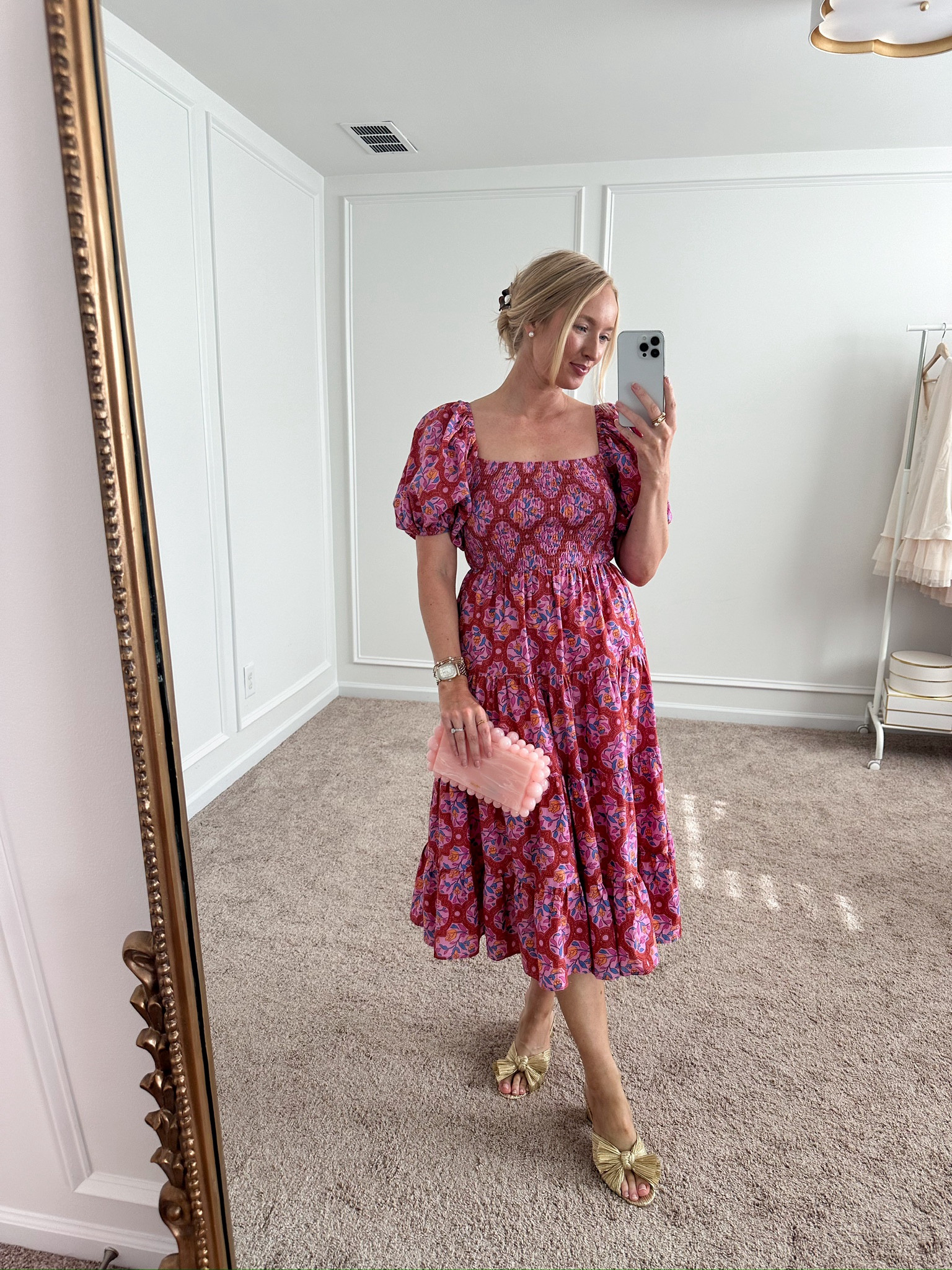 Avara new arrivals! This midi dress would be so pretty for fall family photos or a dressy date night. Wearing size small. Use my code Amandaj15 for 15% off. Transitional outfits // elevated fall outfits // family photos dresses // workwear // party dresses // date night dresses // shopavara

#LTKWorkwear #LTKParties #LTKSeasonal