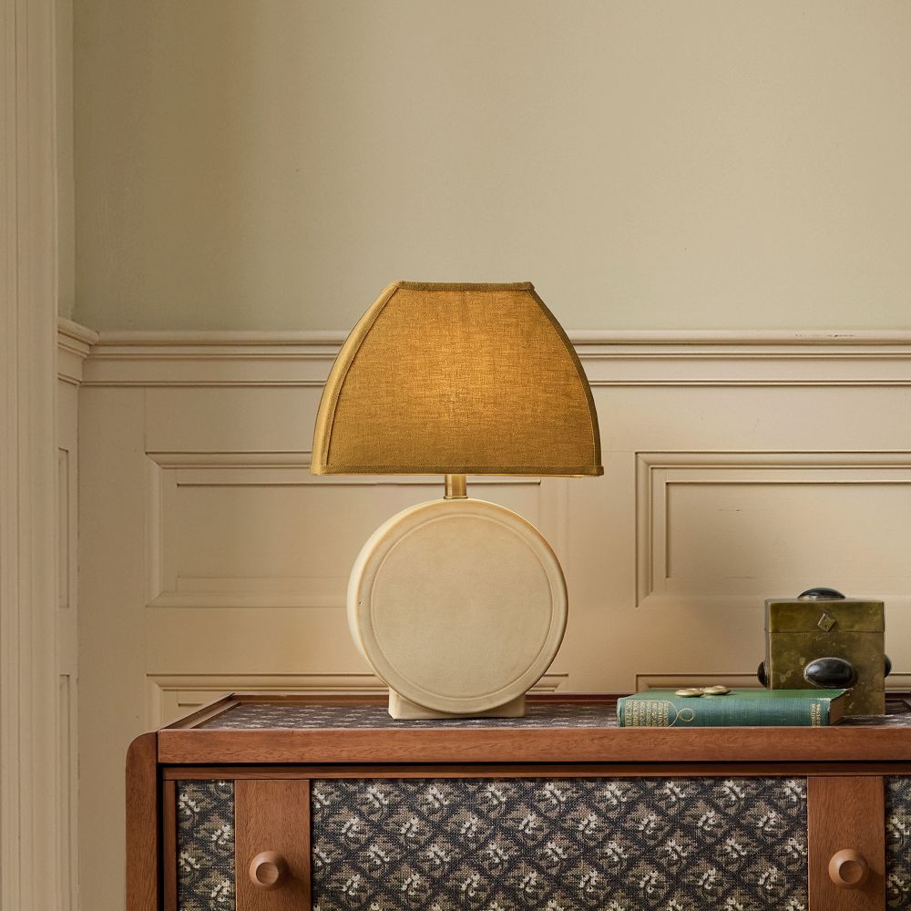 Pierce & Ward Slim Ceramic Table Lamp (15") | West Elm (US)