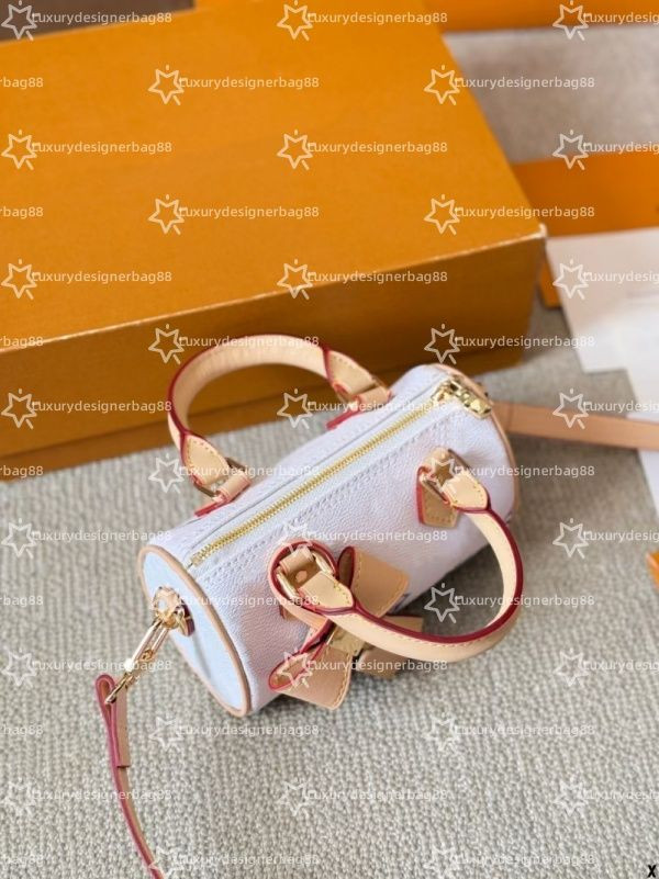 New Designer Mini 16cm Shoulder Bag handbag Classic Colorful flowers brown flower Women's handbag... | DHGate