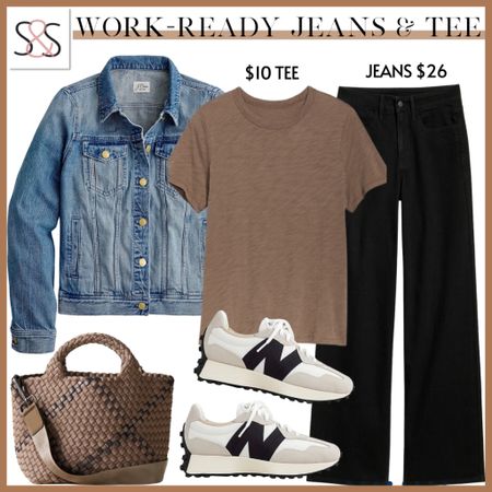 Amazing neutral tee - so well made you can dress it up for work  

#LTKworkwear #LTKfindsunder50 #LTKsalealert