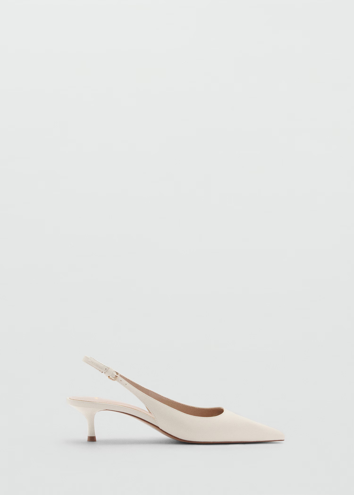 Pointed kitten-heel shoes - Women | MANGO United Kingdom | MANGO (UK)