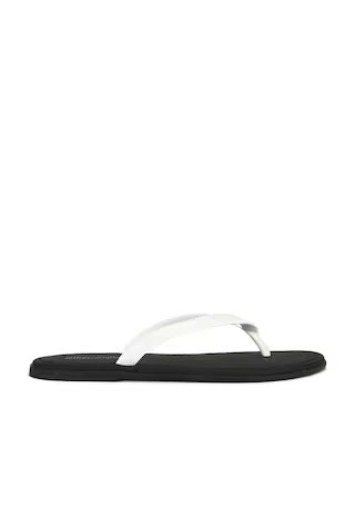 Beached Sandal in White & Black | Revolve Clothing (Global)