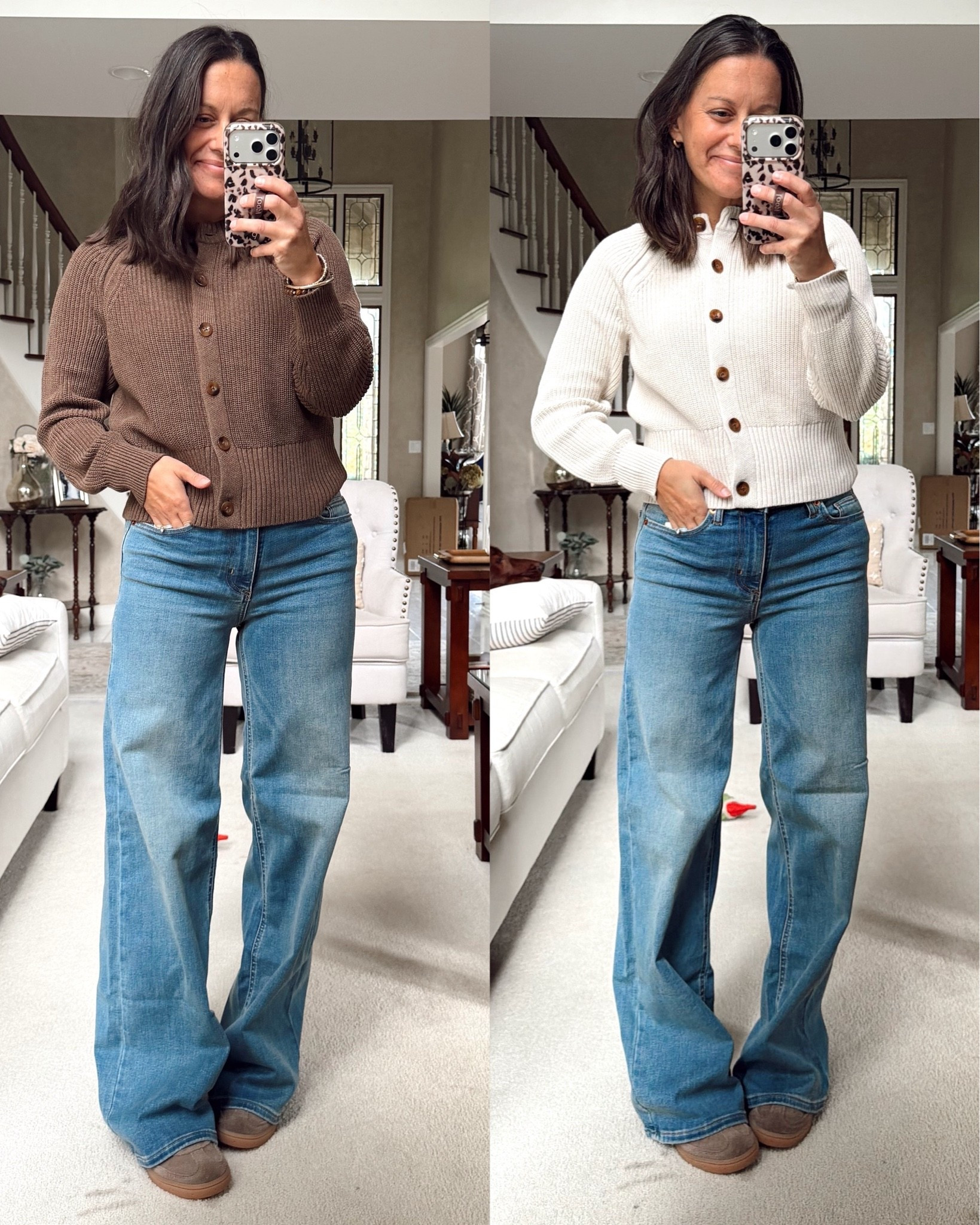 Target sale!! Get these cardigans! Run true to size. Jeans run small! I’m in the 4 regular but need the short length at 5’4”.

#LTKootd #LTKmomlife #LTKOver40