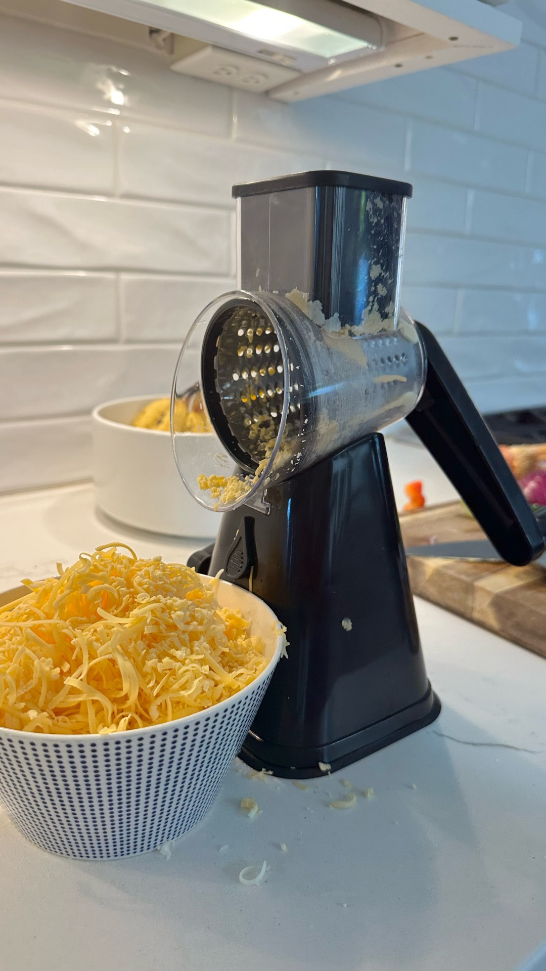 We’ve been shredding our own cheese by hand (so much healthier than store bought cheese) and wishing we bought this cheese grater so much sooner. It works so well and saves us so much time! 

#LTKFindsUnder50 #LTKSaleAlert #LTKHome