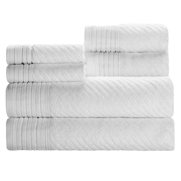 Adagio White Towel Bundle - Set of 6 Z Gallerie finds Z Gallerie deals Z Gallerie sales | Z Gallerie