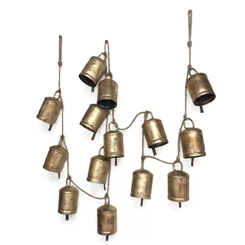 Festival Bell Garland on Rope Wall Décor | Wayfair North America