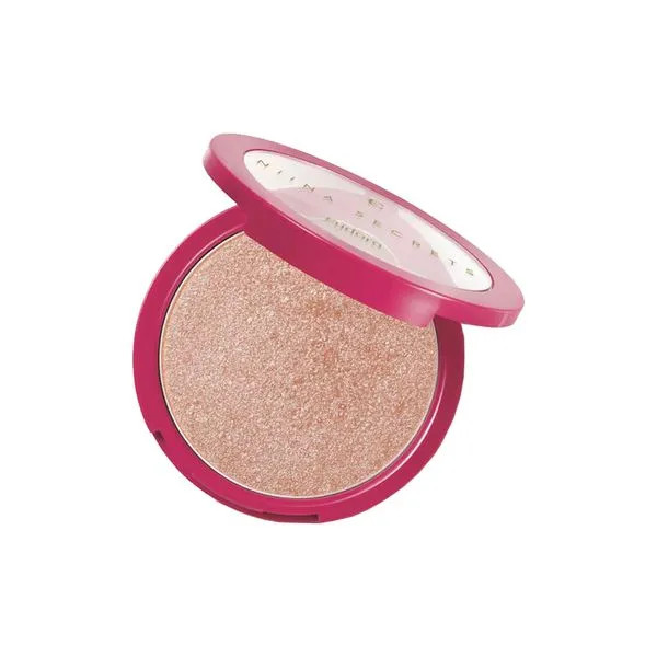 Iluminador Compacto em Pó Power Glow Eudora Niina Secrets Rosé 10 g | Amobeleza (BR)