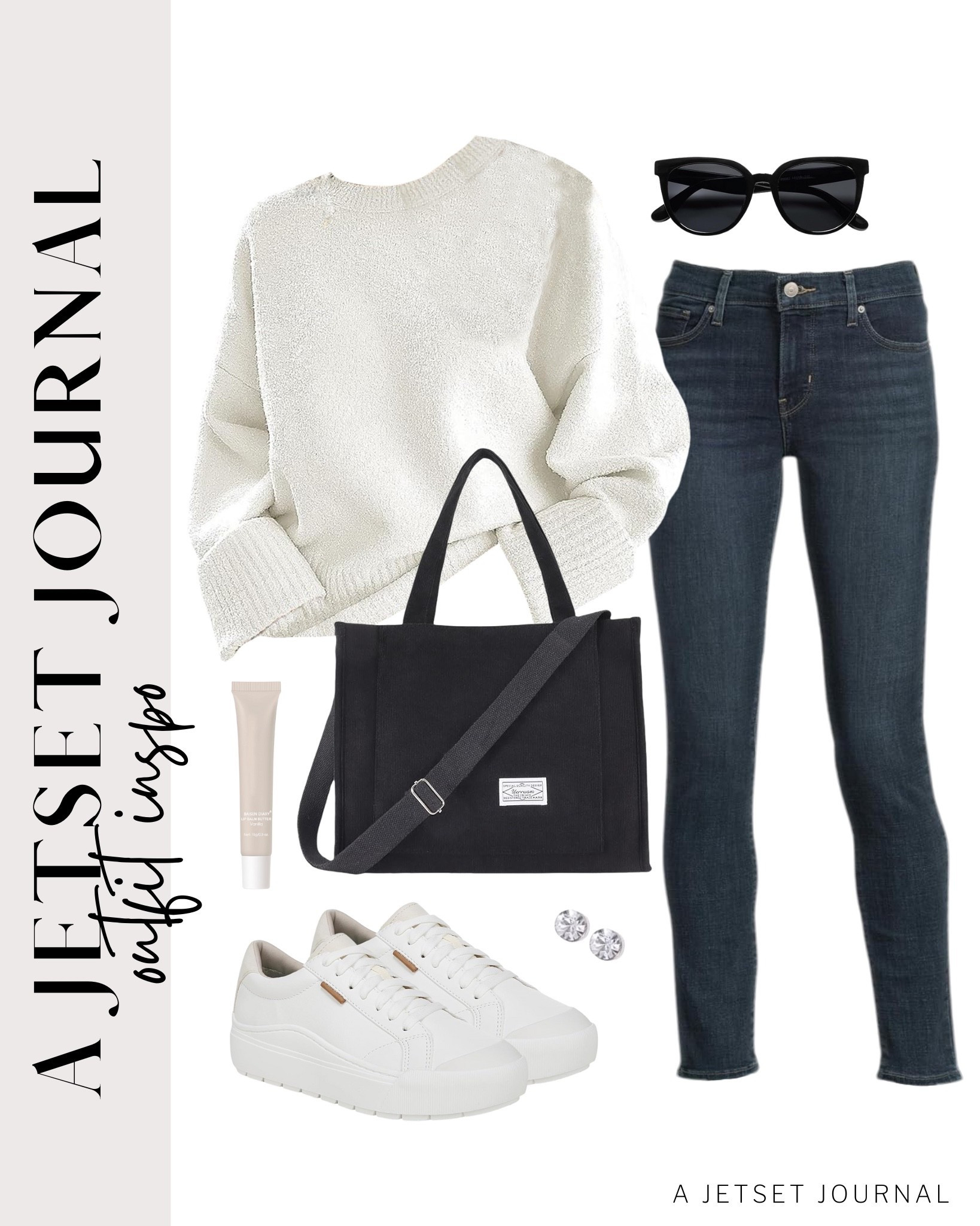 Loving how easy this outfit is. Perfect for lazy mornings or running errands!
lip butter balm, stud earrings, shaping skinny jeans, winter style, casual look, vacation style, winter style, makeup must have, beauty favorite, winter outfit, functional bag, amazon fashion, affordable style

#LTKFindsUnder50 #LTKU #LTKSeasonal