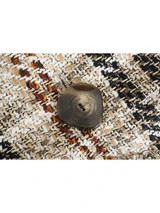 'Kendall' Buttoned Tweed Plaid Shorts | Goodnight Macaroon