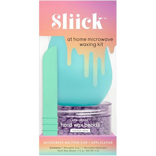 Sliick At Home Waxing Kit - Cup, Spatula, 4Oz (113G) Wax | Amazon (CA)