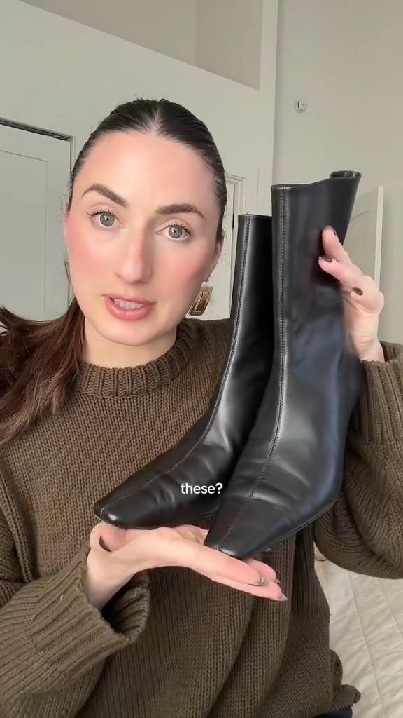 they run true to size!! and always restock in case you’re size is out rn :) 

#blackboots #kittenheelboots #raye 

#LTKShoeCrush