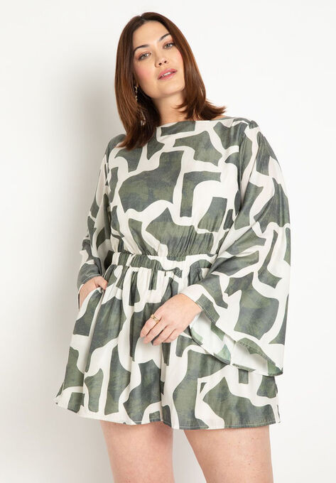 Romper With Tie Back | Eloquii