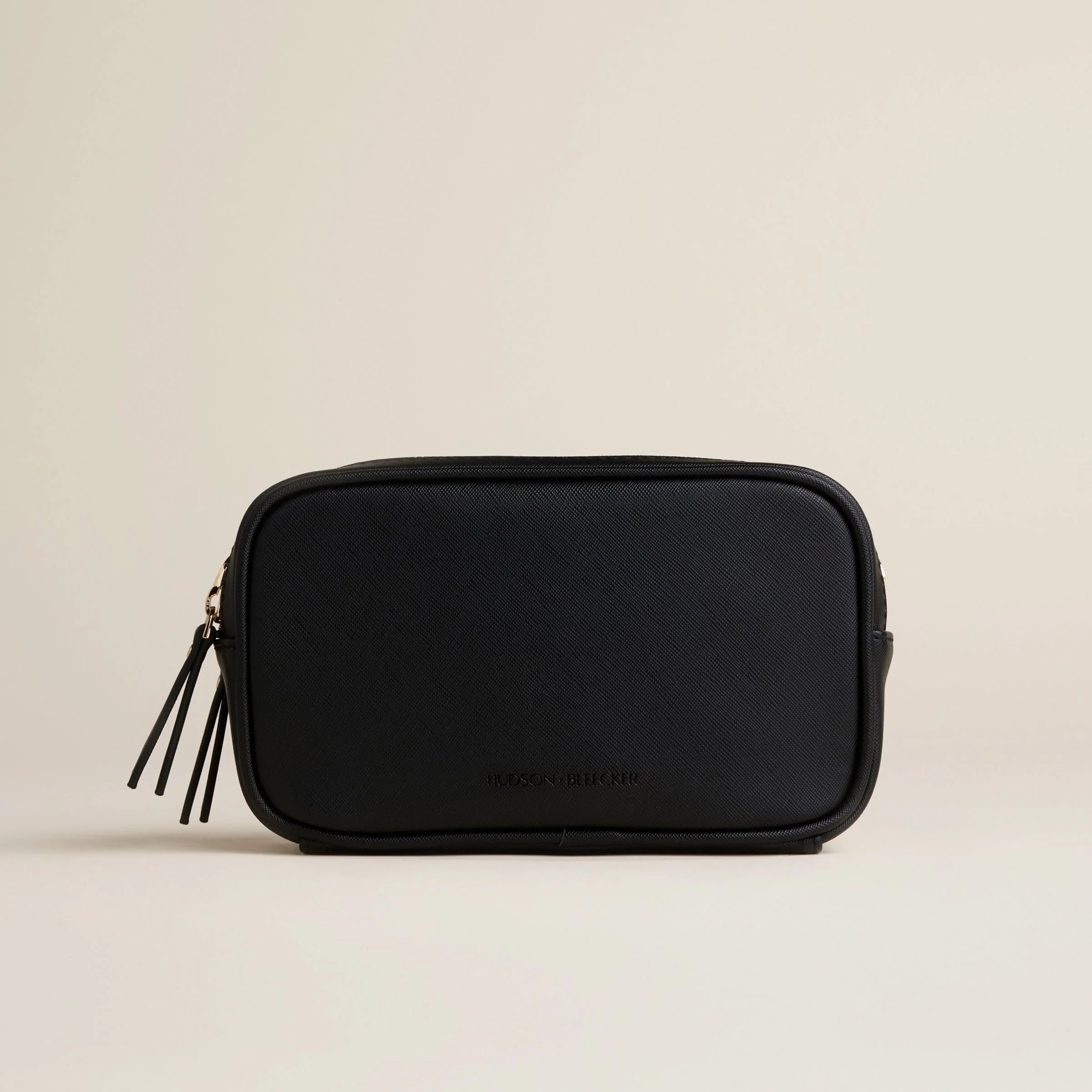Black Latitude Beauty Bag | Hudson + Bleecker | Travel Beauty Case | Hudson+Bleecker