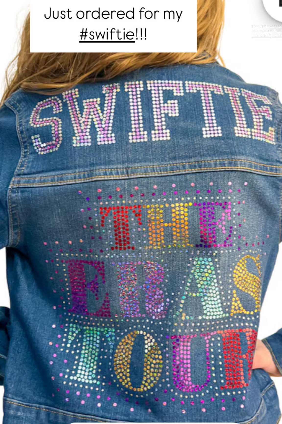Just ordered for my daughter. Denim jean jacket Taylor Swift merchandise. Eras tour, swiftie  

#LTKFamily #LTKKids