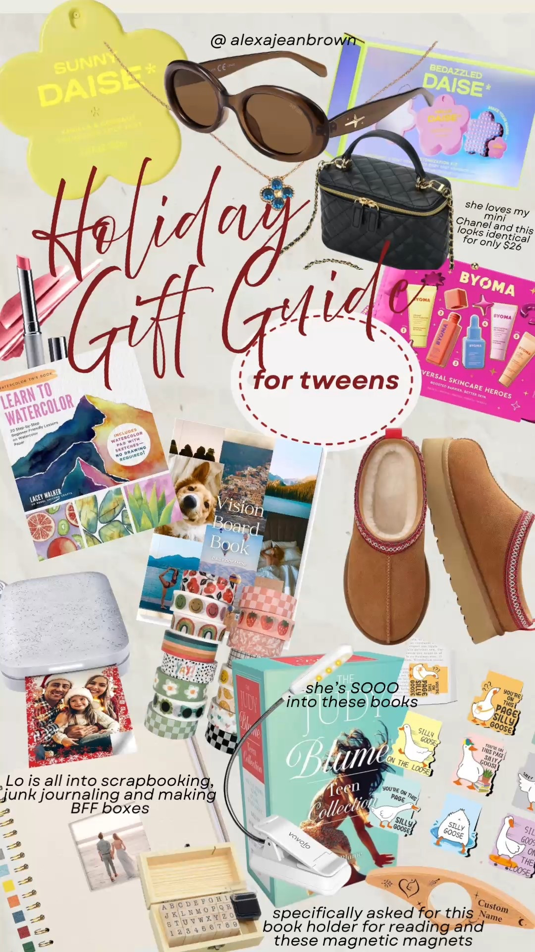 This is what’s on Logan’s Christmas list! She just turned 12 and loves all the girlie things, crafting things, jewelry and reading  

#LTKKids #LTKGiftGuide #LTKFindsUnder50