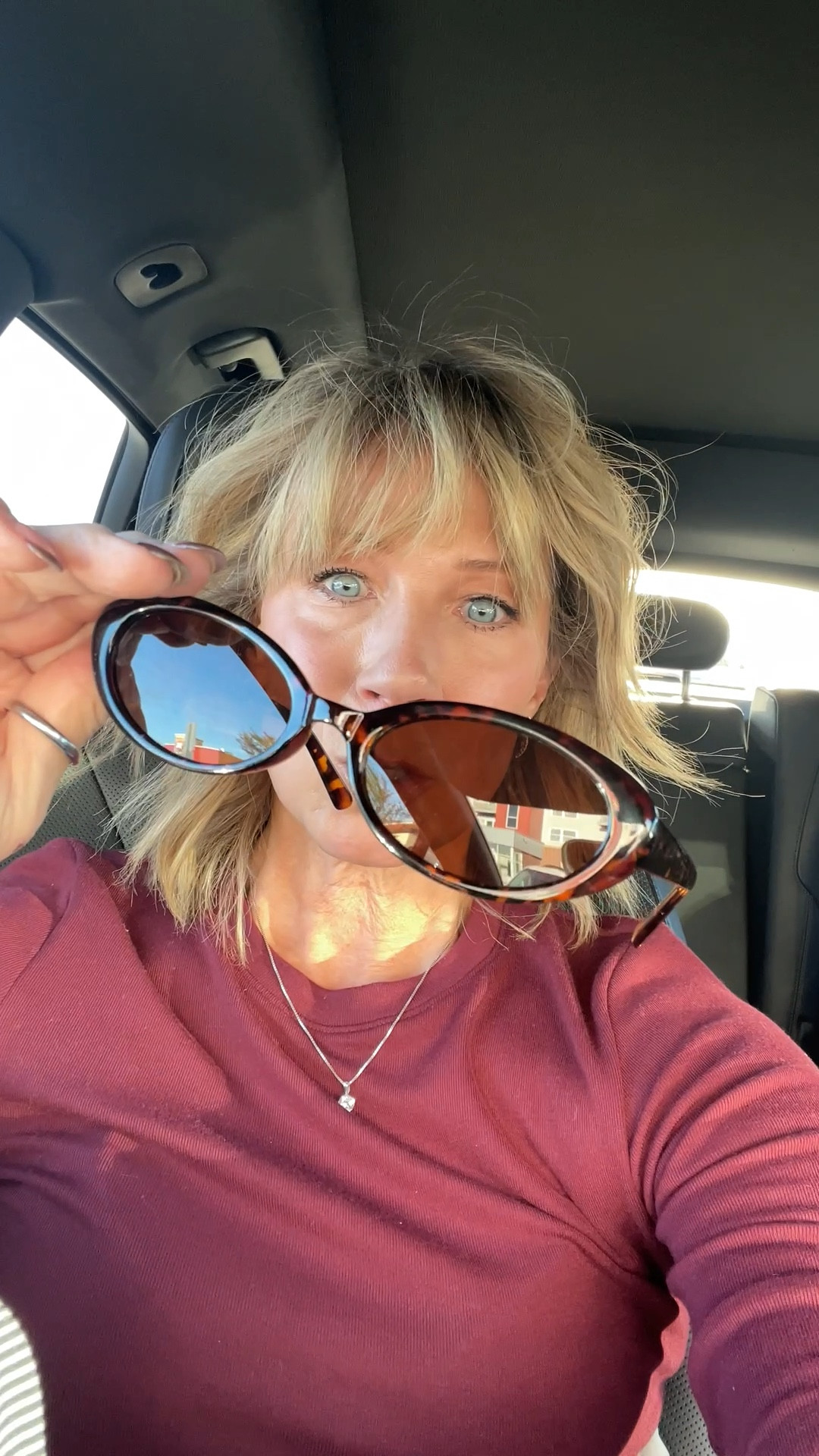 Cutest sunglasses from Amazon!! Great quality and fit so nice!! 

Top - med (runs small) on sale at American Eagle 

sunglasses, oversized sunglasses, accessories, Amazon fashion, mom ootd, fall outfit

#LTKOver40 #LTKSaleAlert #LTKSeasonal