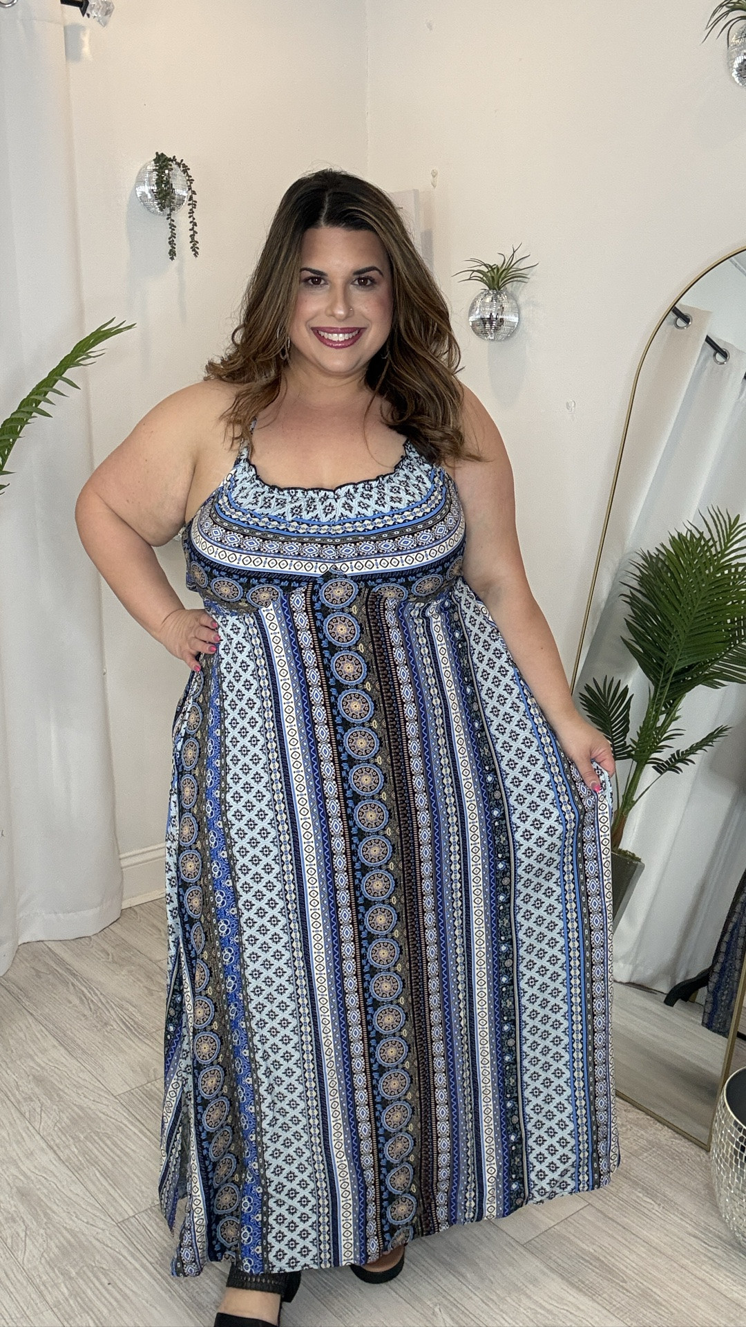 Another summer boho chic dress for you

#LTKPlusSize #LTKOver40 #LTKootd