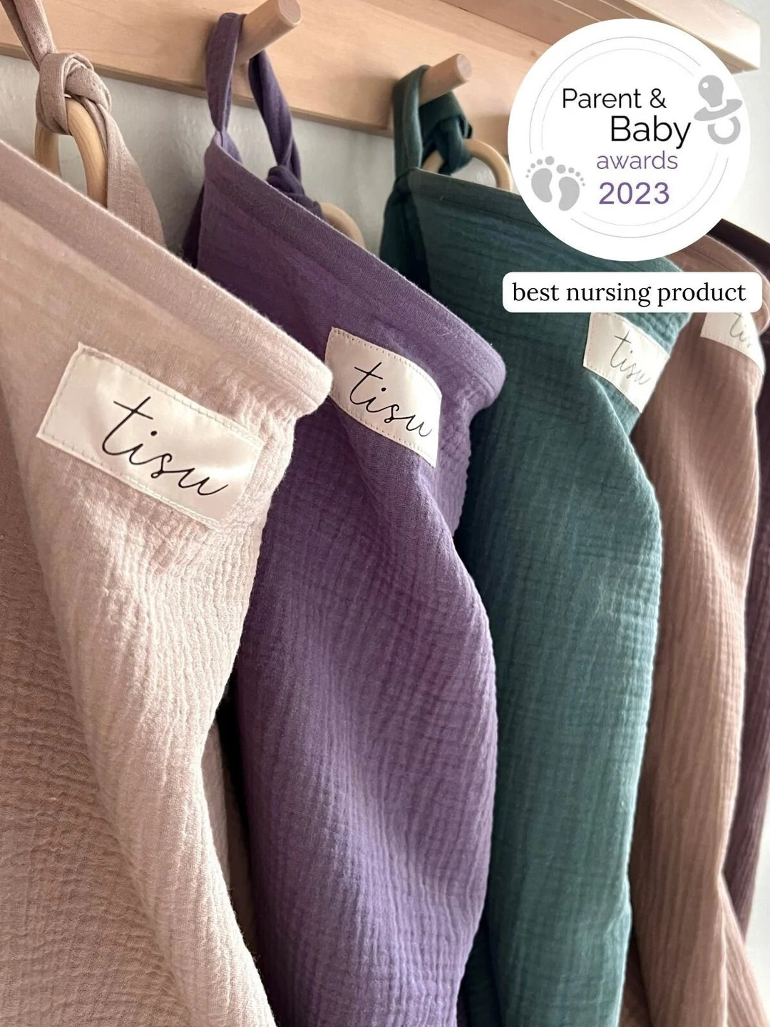 Nursing Cover for Baby Breastfeeding & Pumping Muslin Double Gauze Breast Feeding Apron Shawl Car... | Etsy (US)