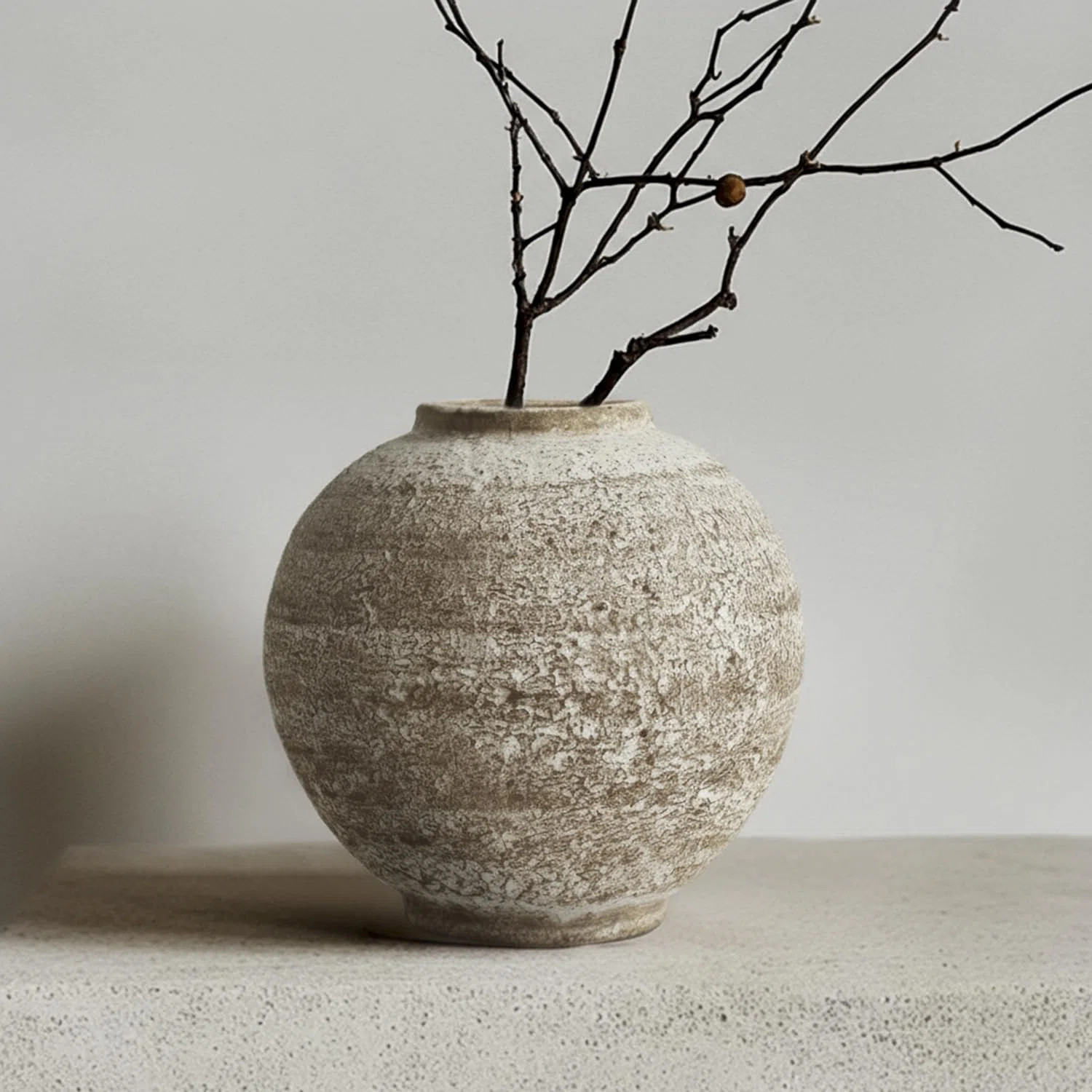 Ceramic Farmhouse Vase Rustic Style Decor, Ceramic Decorative Vase For Home Decor | Wayfair North America