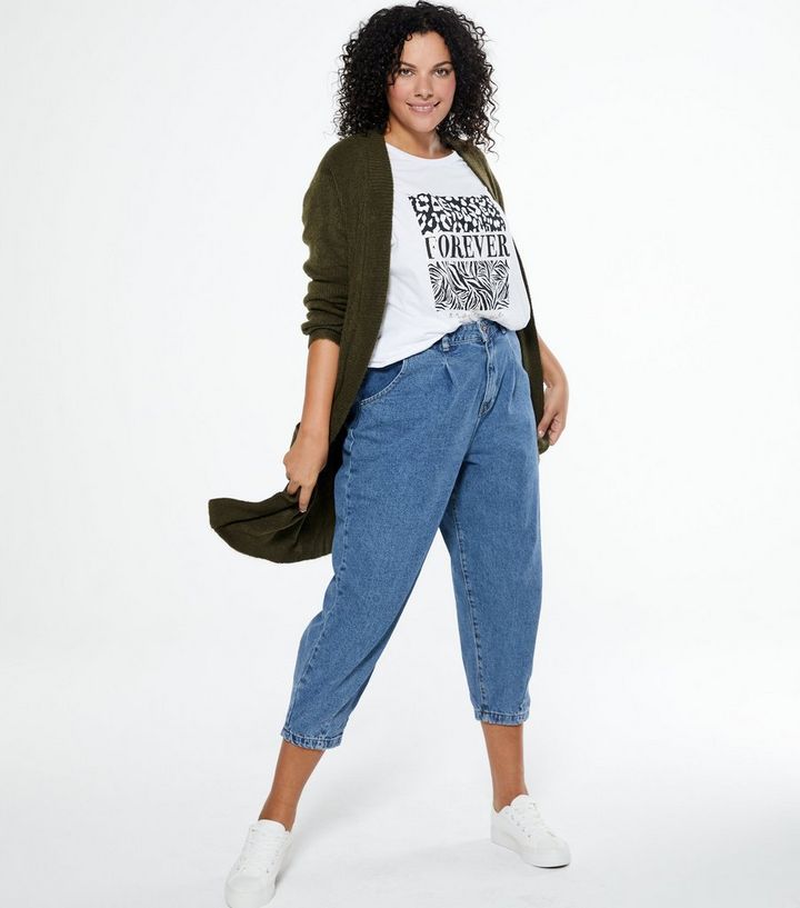 Blue Balloon Leg Jeans
						
						Add to Saved Items
						Remove from Saved Items | New Look (UK)