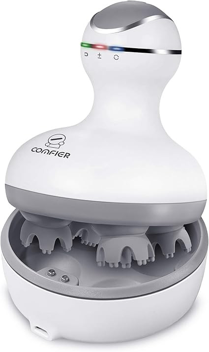 COMFIER Electric Cordless Hair Scalp Massager with Kneading 84 Massage Nodes, Handheld Portable H... | Amazon (US)