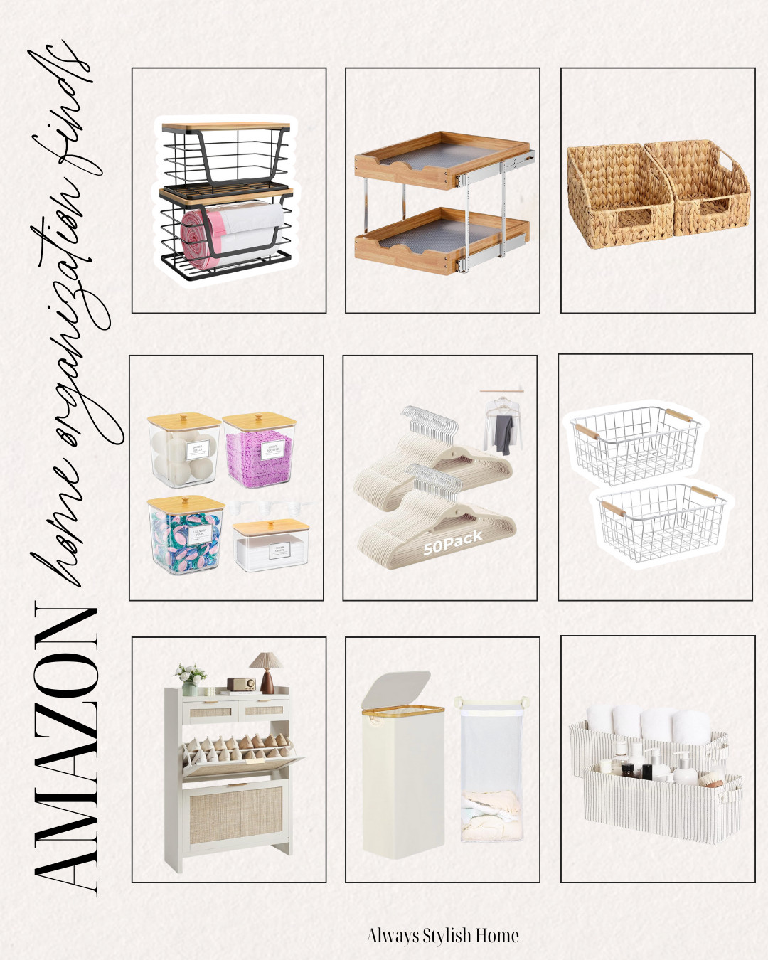 Transform your space with these Amazon home organization must-haves ✨ From clear storage bins to drawer dividers and pantry organizers, these affordable finds make it easy to keep every room tidy and functional. Perfect for kitchens, bathrooms, closets, and small spaces—organization has never looked so good. 🏡
Shop all my favorite Amazon organization finds linked here for a clutter-free home! 

 #LTKSeasonal #LTKHome #LTKFindsUnder100