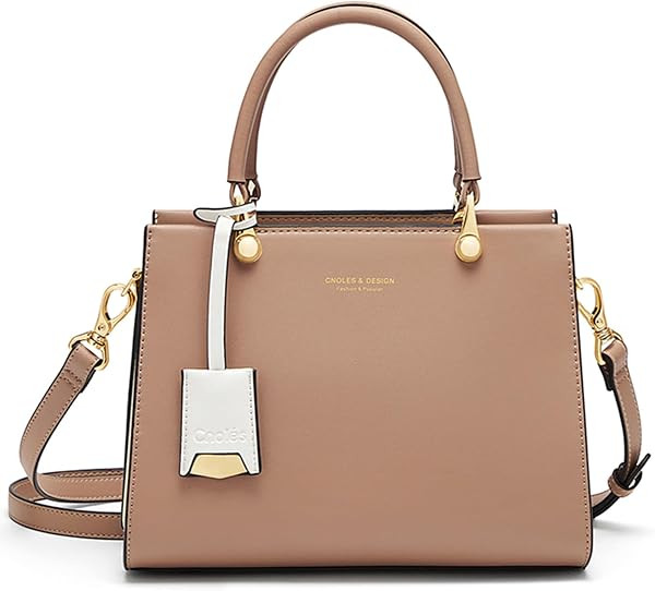 Cnoles Handbags for Women Fashion Leather Tote Shoulder Bags Satchel Purse | Amazon (US)