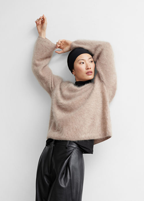Brushed-Cashmere Jumper | & Other Stories (EU + UK)