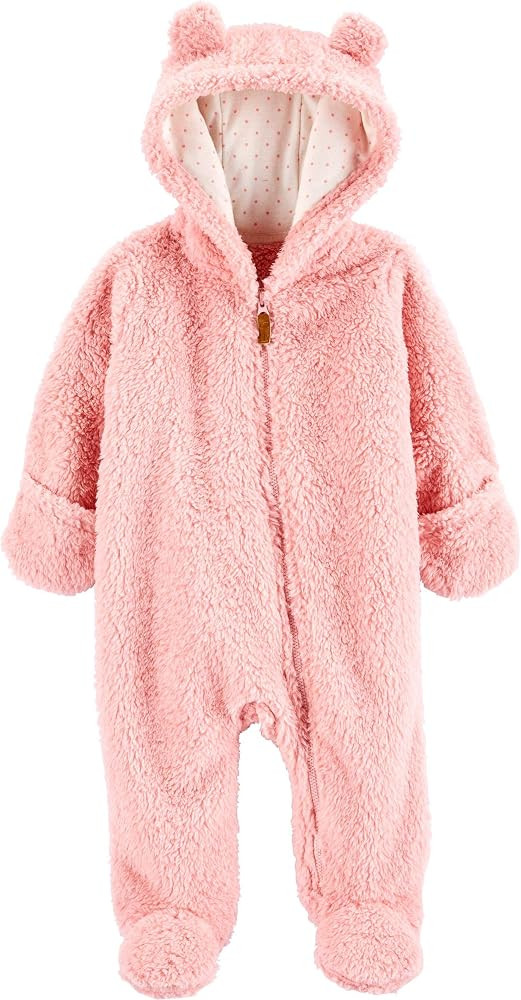 Carter's 0-9 Months Hooded Sherpa Bunting Pram | Amazon (US)