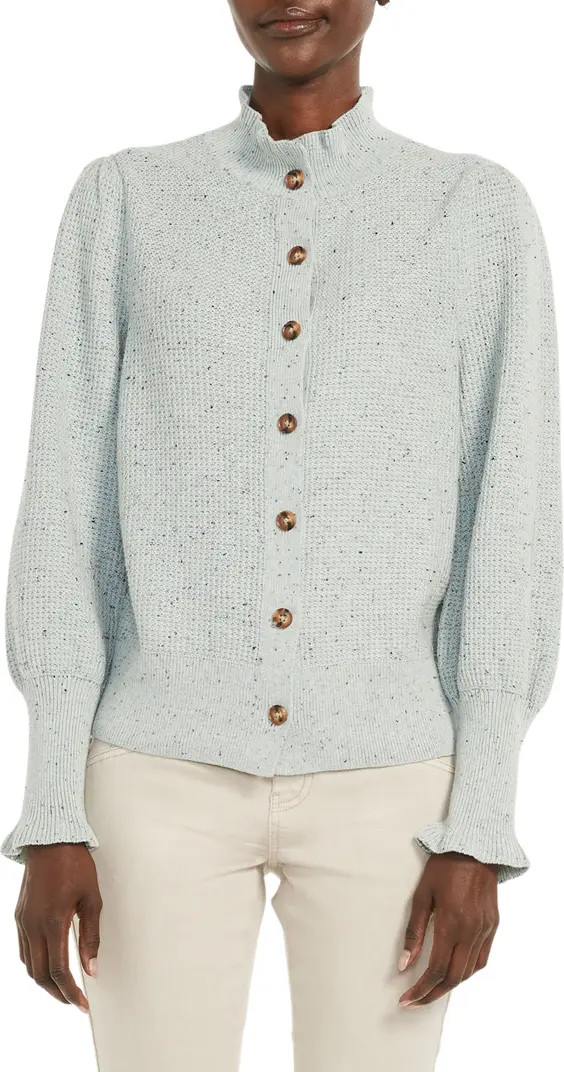 Tea Time Vital Puff Shoulder Cardigan | Nordstrom