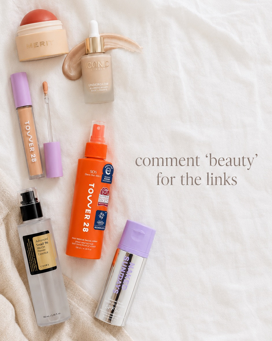 amazon beauty finds that are noncomedogenic + acne safe 🤍✨

sharing some of my favorite beauty finds for acne-prone skin — lightweight, glowy, sensitive-skin friendly picks that give clean girl makeup/skincare vibes without feeling heavy or greasy.

perfect for everyday makeup, simple skincare routines, and anyone who wants products that won’t clog pores or trigger breakouts.

save this for your next amazon beauty haul 🫶

comment “beauty” and I’ll send the links!

#amazonfinds #amazonbeauty #amazonbeautyfinds #acnesafebeauty #noncomedogenic #noncomedogenicmakeup #acneproneskin #sensitiveskinfriendly #cleangirlmakeup #cleangirlbeauty #skincarefinds #makeupfinds #ltkfinds #ltkamazonfinds #amazonmusthaves #beautyfavorites #glowyskin #breakoutproneskin #everydaymakeup #skincareroutine

#LTKselfcare #LTKmorningroutine #LTKSaleAlert