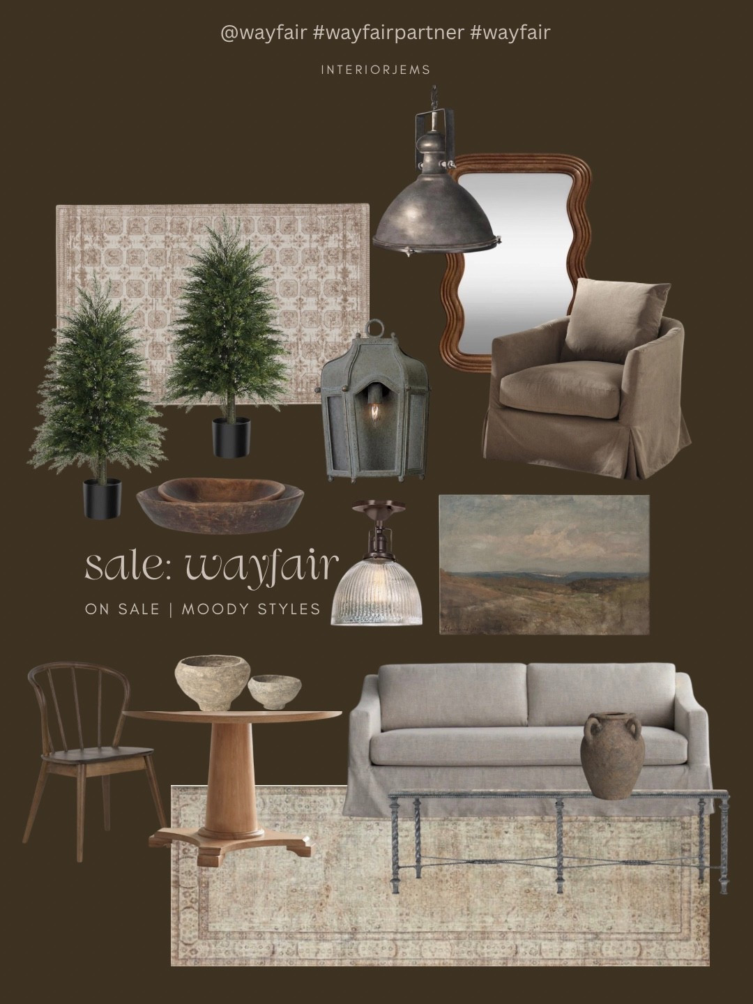 Here are some of my favorite designer-style #wayfairpartner  finds that are actually on sale right now. Framed and ready art, solid dining chairs and tables, a slipcovered sofa, rich brown accent chairs, and timeless home decor like vases and decorative bowls. These are the kind of pieces that feel elevated, classic, and worth buying when the price finally drops.
#ad #wayfair @wayfair 

#LTKGiftGuide #LTKSaleAlert #LTKHome