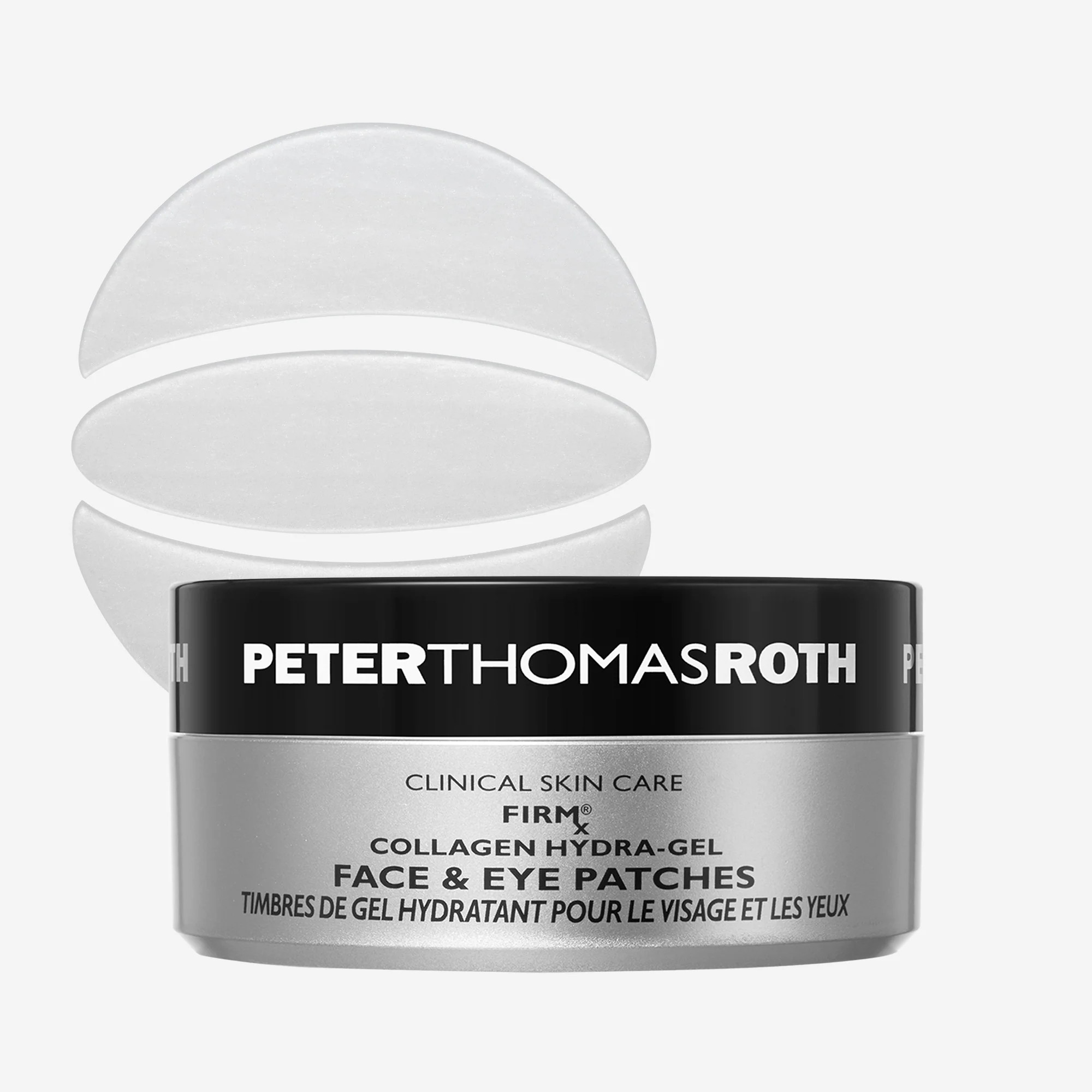 FIRMx Collagen Hydra-Gel Face & Eye Patches|90 patches / 2 shapes | Peter Thomas Roth Labs