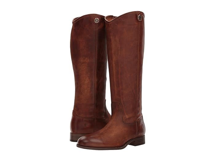 Frye Melissa Button 2 (Cognac) Cowboy Boots | Zappos