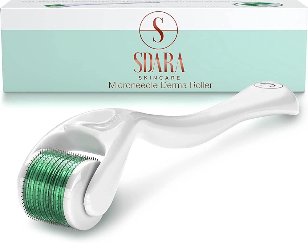 Sdara Skincare Derma Roller for Face, Beard, Hair - Skincare for Men and Women | Amazon (US)