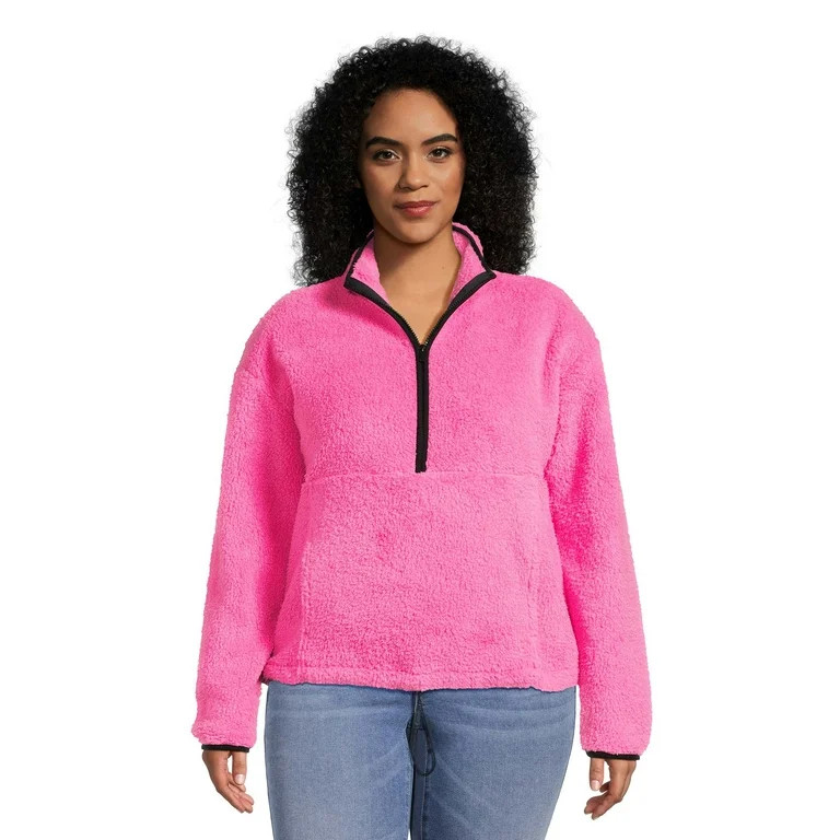 No Boundaries Juniors Plus Size Plush Pullover, Sizes 1X-4X | Walmart (US)