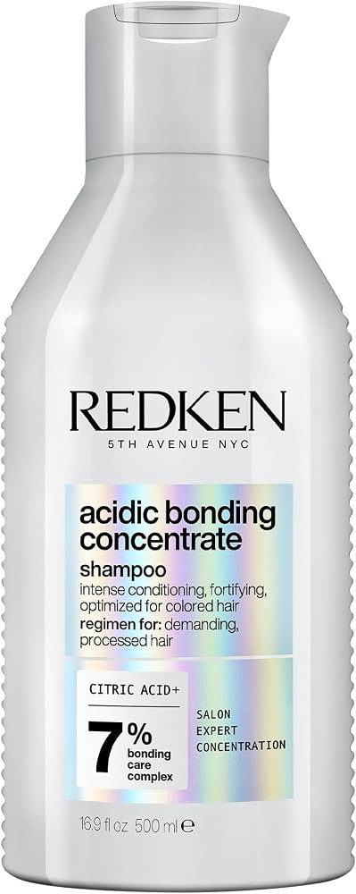 Redken Acidic Bonding Concentrate Shampoo - For Damaged Hair Repair, Strengthens and Repairs Weak... | Amazon (US)