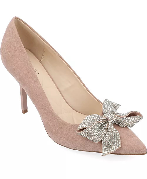 Journee CollectionWomen's Marcie Rhinestone Bow Pumps3.4 (13) | Macy's